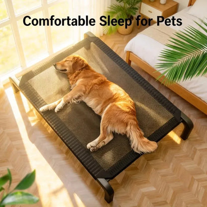 Pet Supplies Foldable Dog Bed All Season Large and Small Dogs Camp Bed Detachable Waable Military Sle Dog House for Summer Use