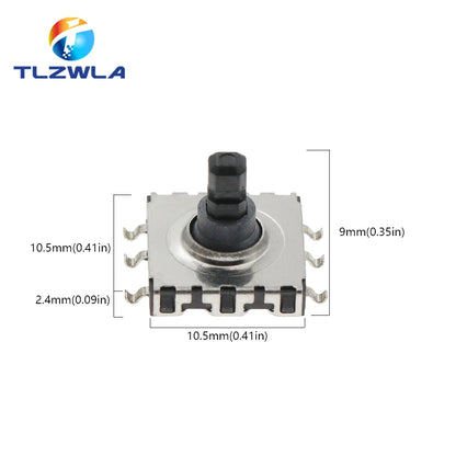 10PCS 10X10X9MM SMD 5 Five Way Switch Multi Direction Switch Touch Reset Button Multi-function Switch 10*10*9mm