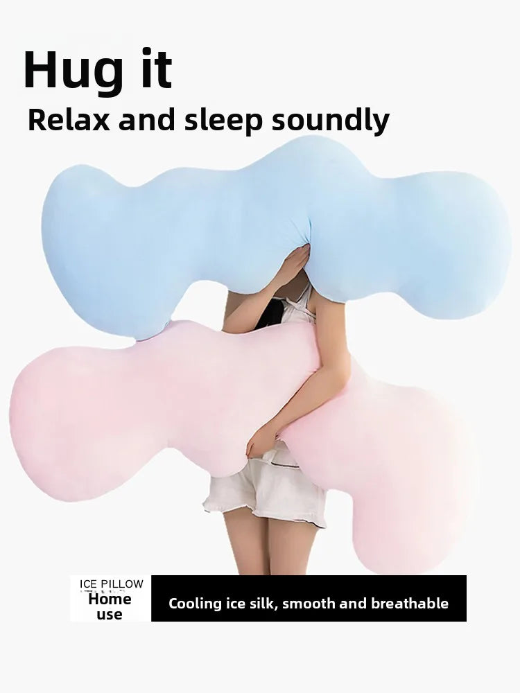 Modern Simple Long Pillow for Women S Side Spers Leg Clas Sofa Bedding Cuion Cloudlike Polyester Fiber Waable