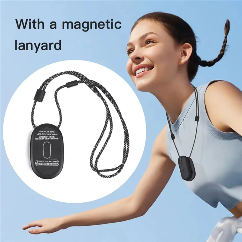 3CGRO-Action Camera 1080P Wifi Sports Camera 120° Wide Angle Lens Waterproof Case With Magnetic Lanyard Back Clip