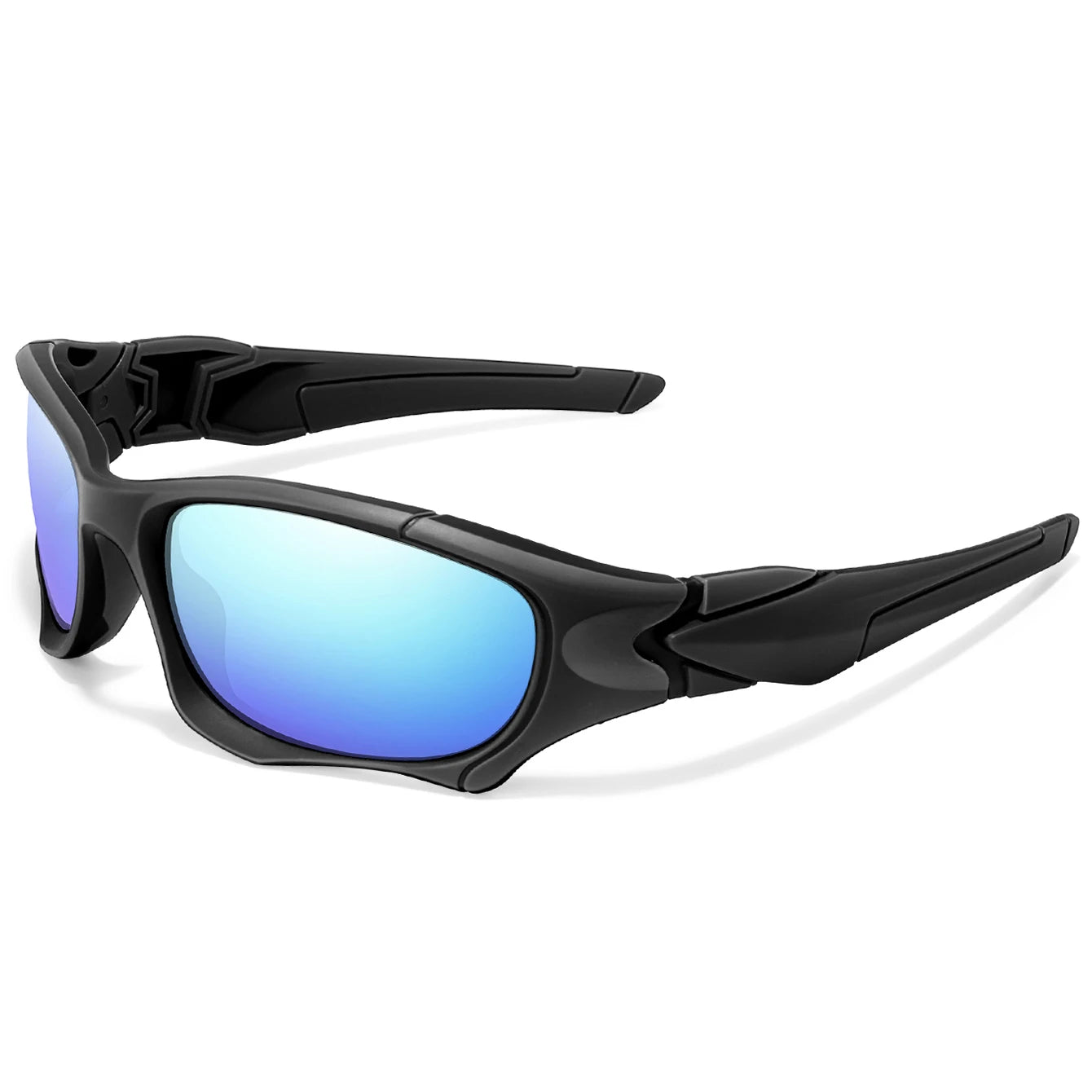 Polarized Fishing Sunglasses for Men Women Classic Camouflage Shades with UV Protection for Outdoor Driving Cycling Hiking