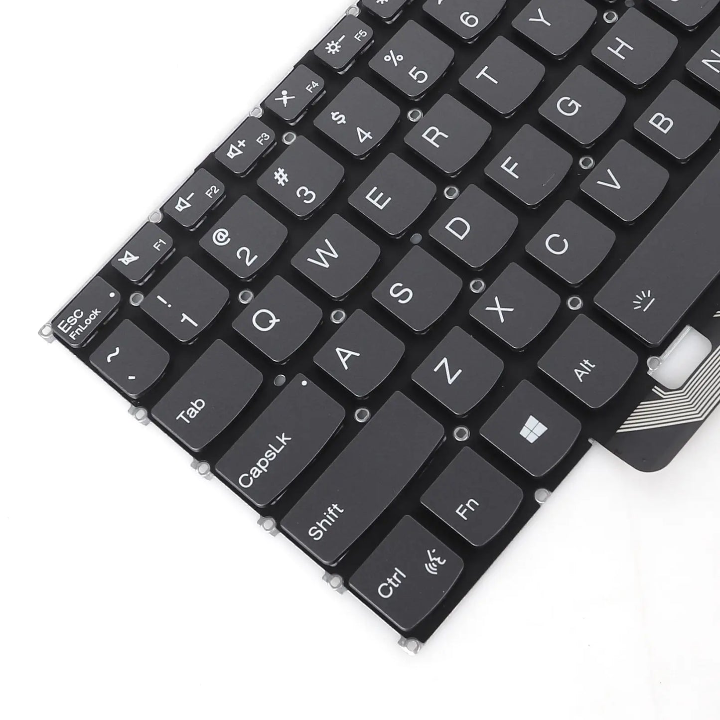US Laptop Keyboard for Lenovo Ideapad 3-15ADA6 3-15ALC6 3-15ITL6 with Backlit Gray