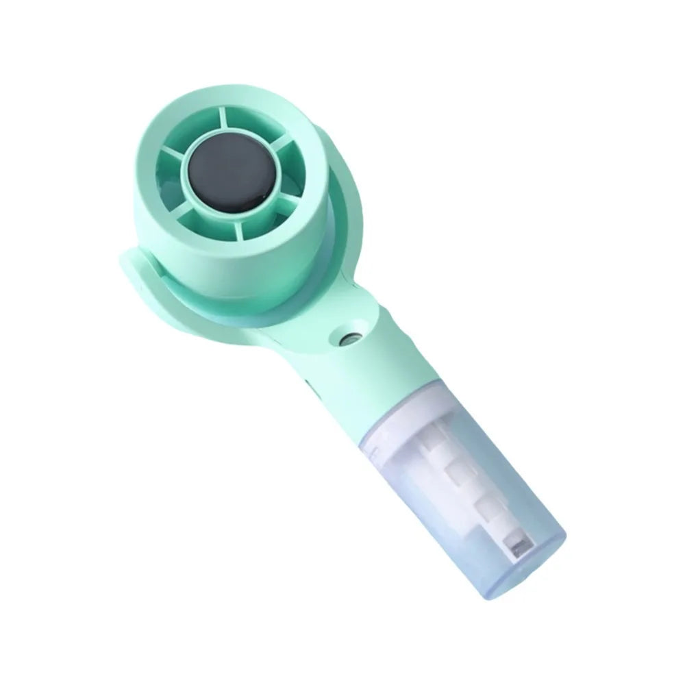 Portable Water Mist Fan Mini Handheld Fan USB Charging 4 Speeds Hanging Neck Spray Fans Portable Personal Hand Held Small Fan