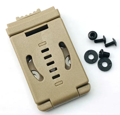 Multifunction K Sheath Kydex Waist Belt Clip Hunting Knife Scabbard Kit Tek Lok Belt Clamp Belt Mag Gun Holster Waist Back Clip