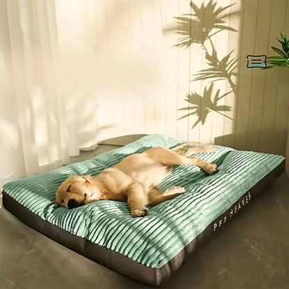 Pet Mat Dog Bed Detachable & Washable PP Cotton Dog Mat soft & Comfortable Dog Sleeper Mat Dog Dormitory Dream Bed For Large Dog