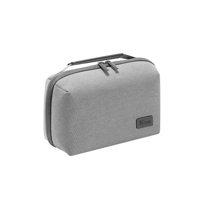 Compact Cable Organizer Bag - Zippered Tech Pouch for Chargers, Cables, Earphones - Durable Travel Storage Bag Accessory