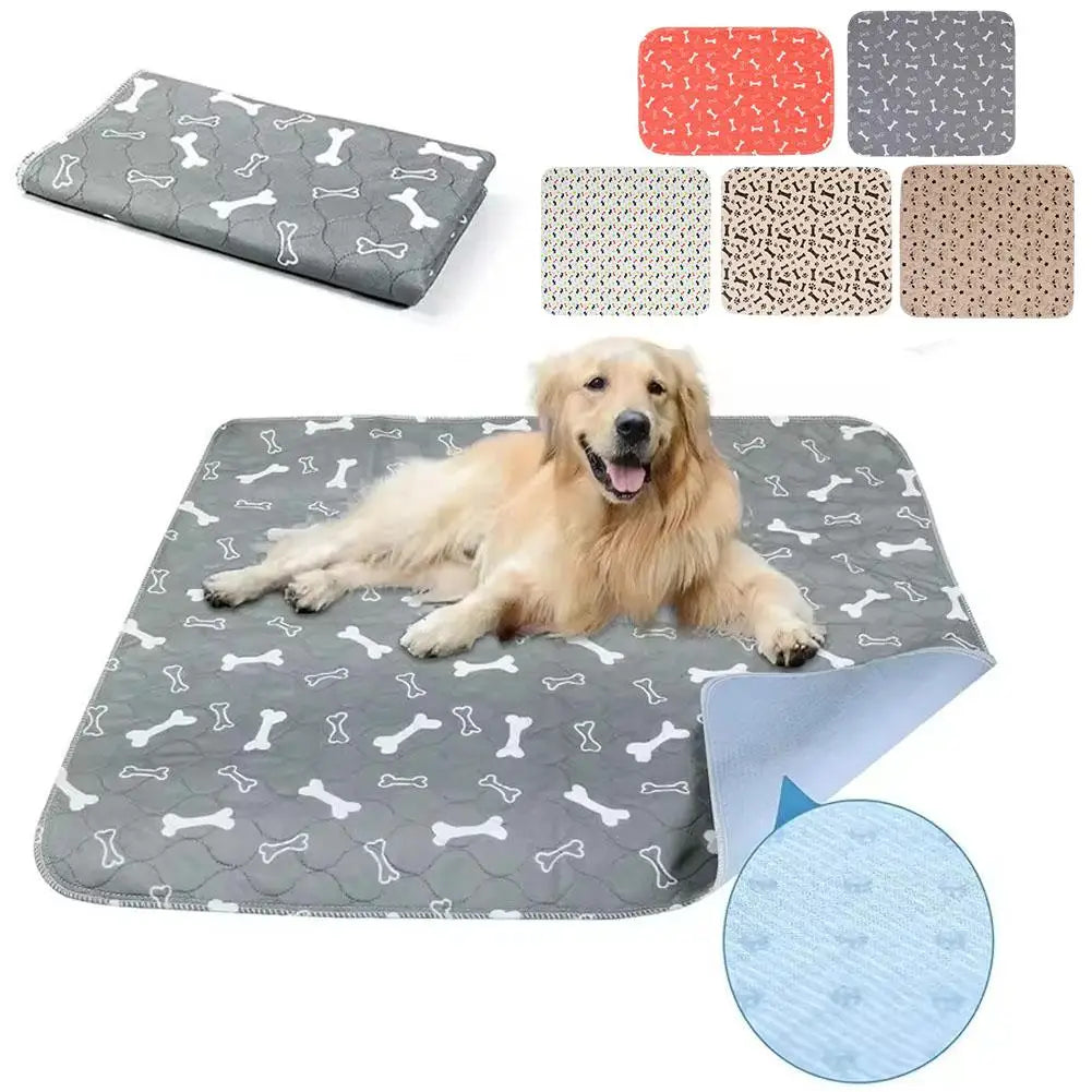 Pet Bed Mat Reusable Dog Urine Pad Puppy Pee Fast Absorbing Pad Rug Pet Dog Diaper Urine Pads For Small/Medium/Large Dogs