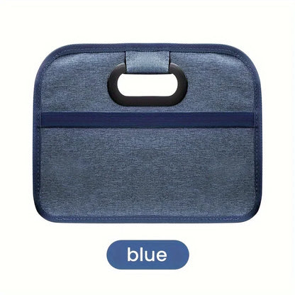 Car Trunk Organizer, Collapsible Compartment Car Organizer, Space-Saving, Foldable Waterproof for All Cars, SUVs, Mini-Vans
