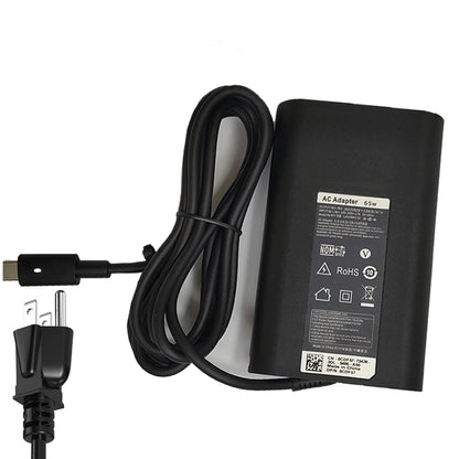 65W USB-C Type C Laptop Charger for Dell Latitude 7275 7370 5420 5285 5290 5520 XPS 13 9250 9360 9365 9370 9380 9350 9550 02YK0F