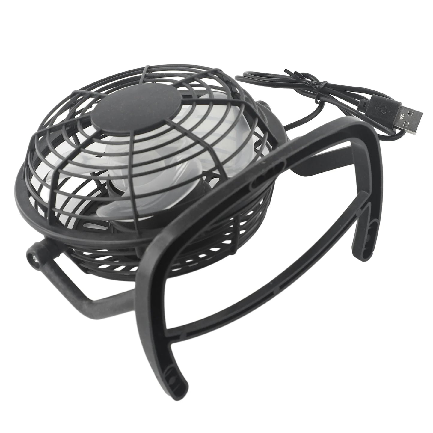 Portable Fans USB Fan 15*9*14.5cm ABS+Electronic Components Blue/Black Convenient Home UseUltra Quiet Practical
