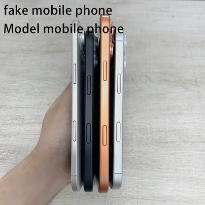 Fake Phone For phone 17 16 16E 15 14 17 Pro Max Model Dummy Phone Not Working Counter Display Shooting Props Copy For IPhone 13