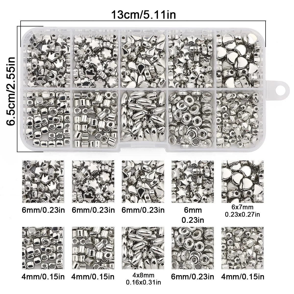 CCB Craft Kits A Variety of Styles Sizes—Handmade DIY Jewelry Making Materials Accessories for Bracelets Necklaces Other Jewelry