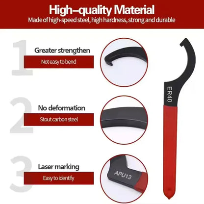 Coilover Spanner Wrench , Coilover Wrench, C-Shape Spanner Wrench, Shock Spanner Hook Wrench Tools