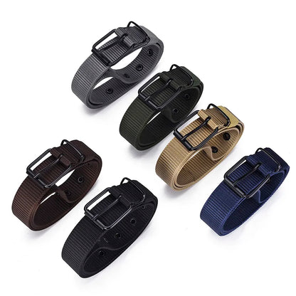 Fashionable Men's Pin Buckle Belt High Quality Simple Outdoor Adventure Multifunctional Belt Retro Men's Birthday Gifts