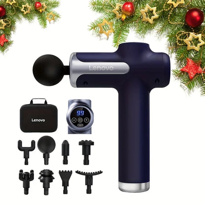 Lenovo brand massage device N3 deep massage, relieve muscle soreness, exercise and relax, LED touch screen design, portable, mul