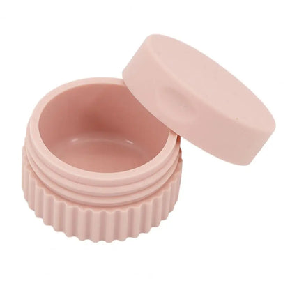 Storage Box Refillable Bottle Cosmetic Pill Jewelry Packaging Box Multi-purpose Mini Silicone Storage Case Travel