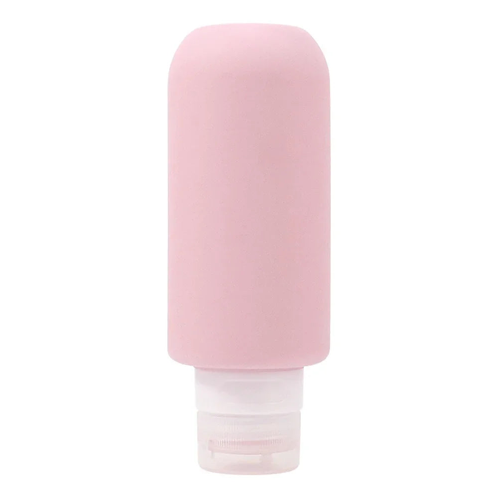 Travel Botttle 200ml Large Capacity Refillable Bottle Travel Soft Silicone Lotion Shampoo Container Squeeze Tube Empty Bottle