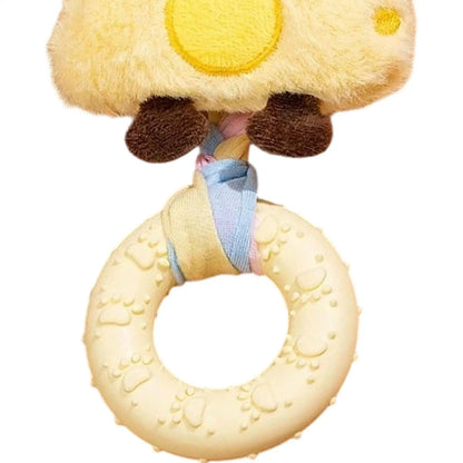 Dog Toys Rubber Plush Toys Dog Biting & Teething Relief Toys Pet Products Clean Teeth Interactive Dolls Sound Bite Pets Supplie