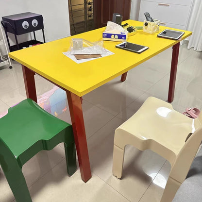Organiser Legs Dining Table Modern Rectangle Waterproof Living Dining Table Vase Minimalist Muebles Para El Hogar Furniture