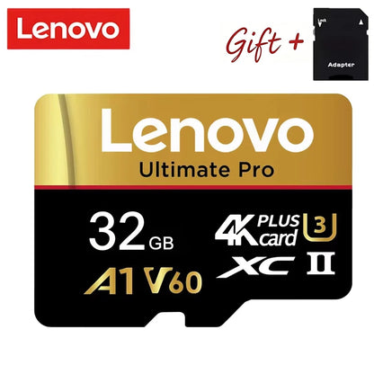Original Lenovo Micro 16GB 512GB 256GB 128GB 32GB 64GB 16GB Large Capacity 100MB/s UHS-I Class10 for Camera Surveillance Devices