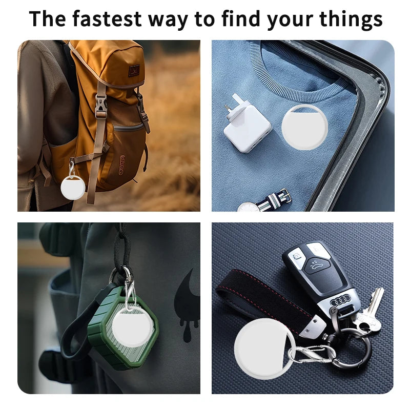 Airtag Bluetooth GPS Trackers IPX5 Waterproof Tracking Find Bag Key Anti-lost Smart Tag Available Finders For iPhone FIND MY