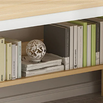 Office Desk, Computer Desk, Multi-layer Solid Wood Board, Multiple Sizes Available, Suitable for Study and Office