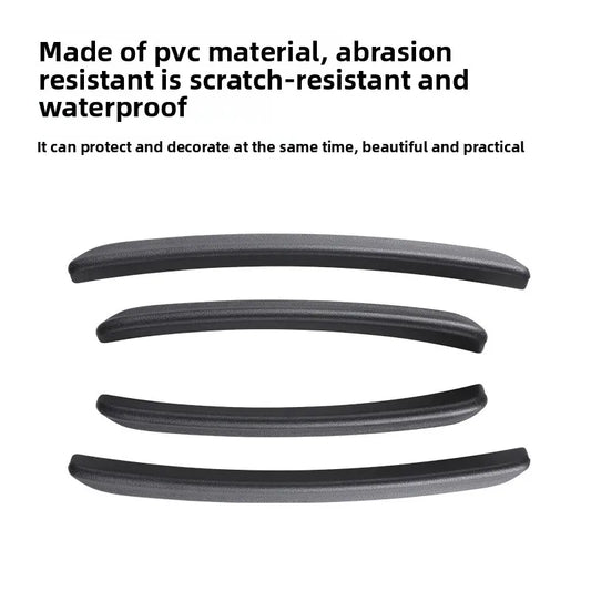 Car Accessories Popular  A Set Sut for Mud Flaps Arch Wheel Eyebrow Lips Strips Sticker Trim for Golf 8 Car Fender Flares