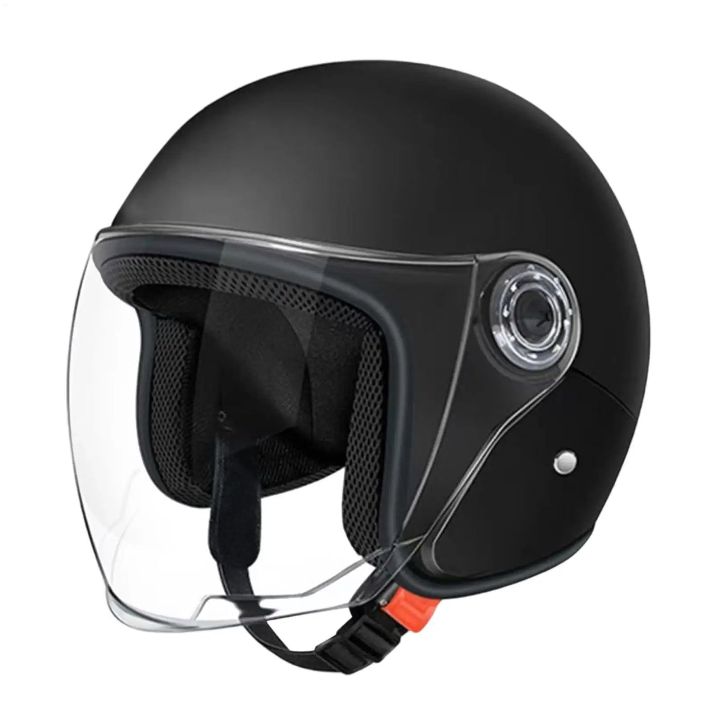 Lightweight Motorcycle Hat Unisex Electric Riding Helmet Four Seasons Comfortable Ventilated Adjustable Motorcycle Safety Helmet