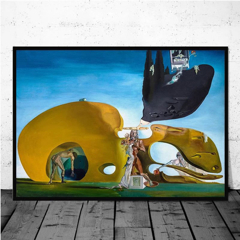 Surrealism Canvas Paintings By Salvador Dali Famous Wall Art Posters and Prints Wall Pictures for Living Room Home Decor