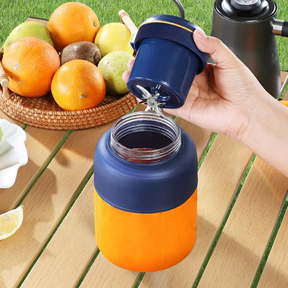 Portable Fruit Juice Blenders Summer Personal Electric Mini Bottle Home USB Charging Milkshake Cup Machine For Kitchen ﻿