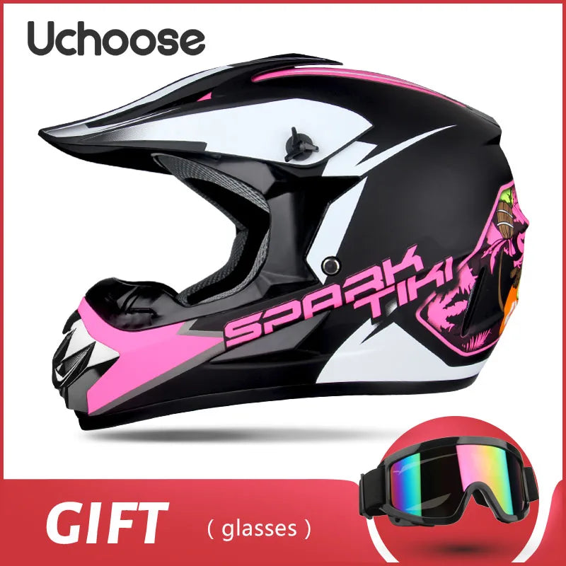 Full face motorcycle helmet for mountain bike  off-road  classic, MTB, racing, motocross, downhill, downhill