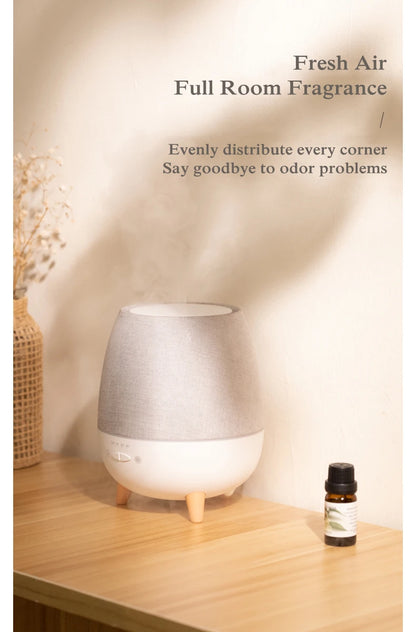 Electric Aroma Air Diffuser 300ml Aromatherapy Essential Oil Diffuser Remote Control Ultrasonic Mist Humidifier with Night Light