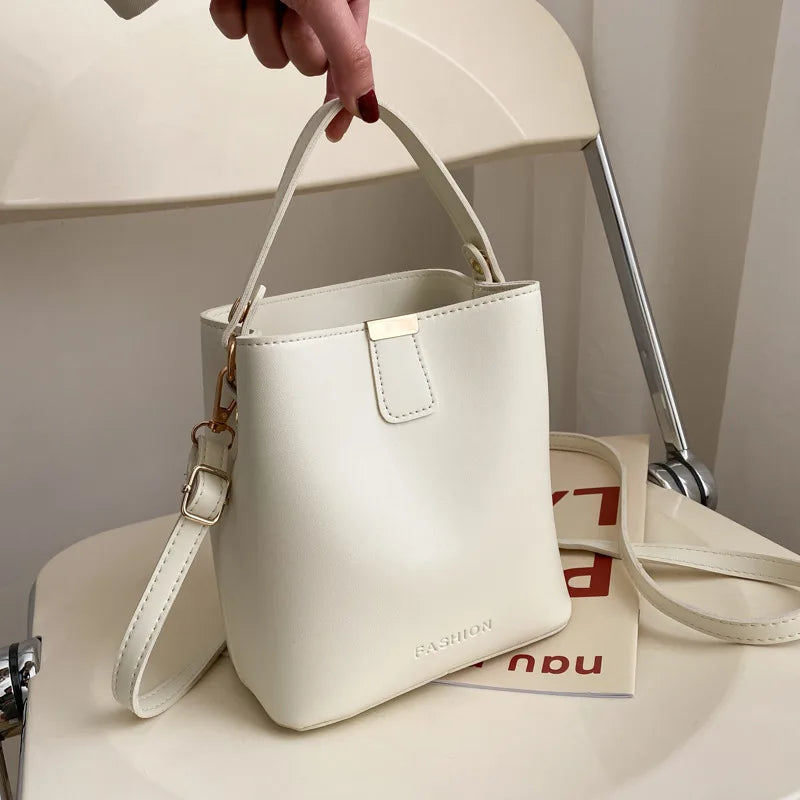 Women PU Leather Handbag Casual Tote Bag Lady Messenger Shoulder Bag Brand Design Female Totes Bolsa Black