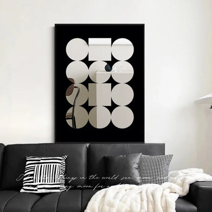 Nordic Painting Metal Wall Art Luxury Calligraphy Design Wall Ornaments Living Room Art of Murals Home Decorations Accessories