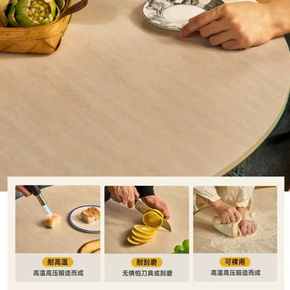 Modern Luxury Dining Table Living Organiser Luxury Games Dining Table Round Minimalist Multifunctional Dining Room Furniture