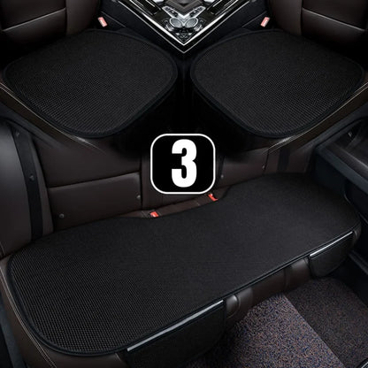 Car Seat Cushion Breathable Ice Silk Anti-Slip Car Seat Cover Set Four Seasons Universal Car Seat Cover Car Interior Accessories