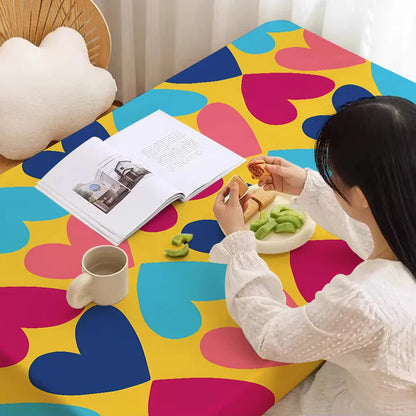 Agatha Ruiz De La Prada Home Tablecloths Dining Decoration And Rectangular Table Accessories Waterproof Cloth Anti-stain