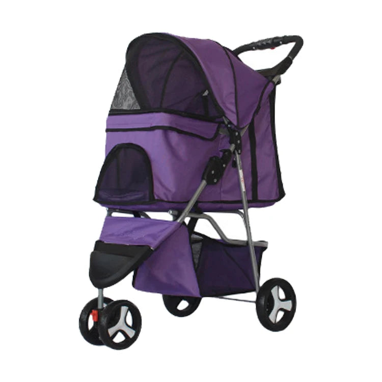 Waterproof Puppy Dog Pet Stroller for Travel Outdoors and Carrying Pets