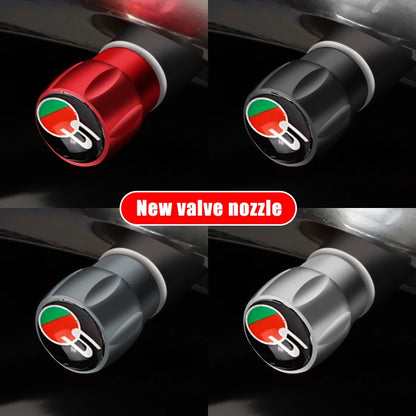 Car Wheel Tire Valve Caps Tyre Rim Stem Cover for Jaguar R S XF XE X-Type XJ F-Pace F-Type E-Pace I-PACE XJR XFR Accessories