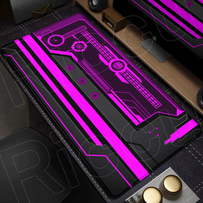 HD sci-fi style Computer Mouse Pad Gaming PC Accessories Large MausePad Sense of Science and Technology Desk mat Keyboard Pads