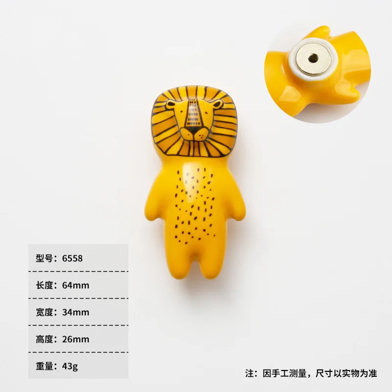 Interior Assembly House Cabinet Handle Children Hardwares Fittings Door Handles Wardrobe