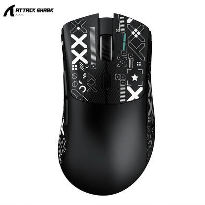 Attack Shark R1/X11 Wireless Gaming Mouse, 18K DPI PAW3311, Tri-Mode Bluetooth/2.4GHz/Wired, Lightweight, Macro Gaming Mouse
