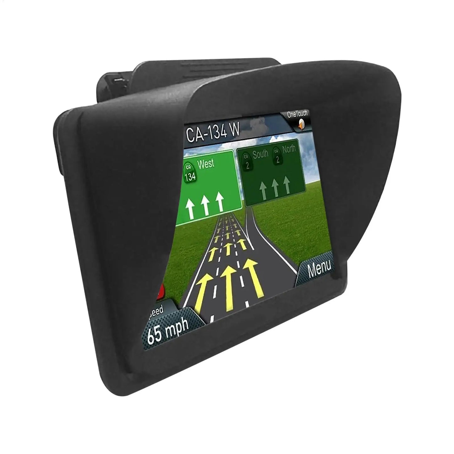 Car Navigation Sun Visor Anti Glare GPS Navigation Shield Vehicle Navigator Sunshade Visor for GPS Navigation Accessories