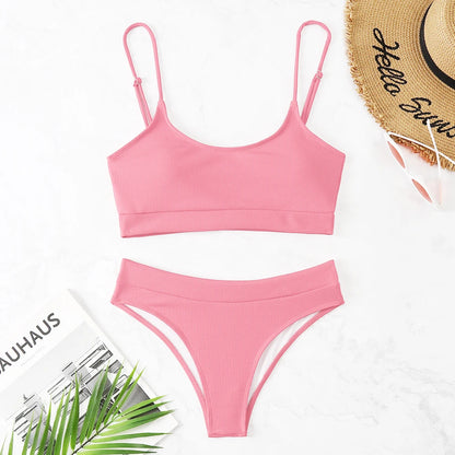 High Waist  Swimsuits Women Swimwear  Bathing Suit Biquini Brazilian  2023 New Beachwear high waist bikini  push up bikini