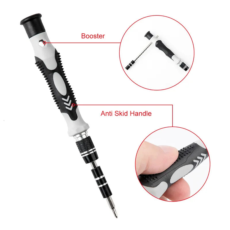 Magnetic Screwdriver Bits Set Torx Phillips Screw Driver Socket Remover Wrench Phone PC Repair Tools Electrical Tool Accessories