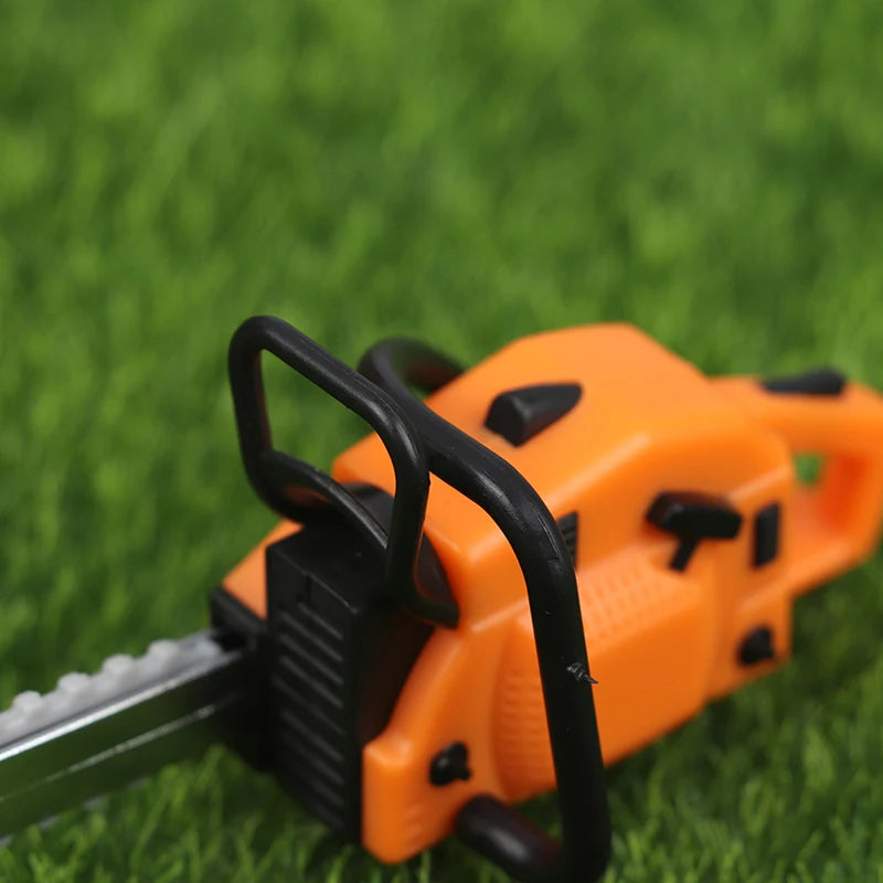 Dollhouse Chain Saw Lawn Mower Model Simulation Repair Tool Saw 1:12 Dolls Houses Miniature Furniture Garden Tools Accessories