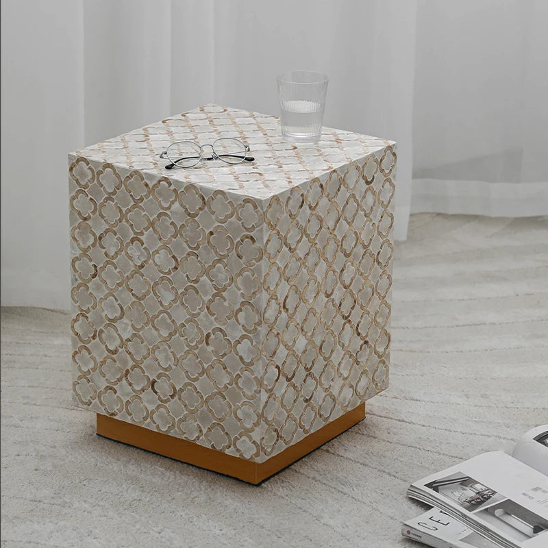 Nordic Wood Coffee Tables Square Living Room Center Table Sofa Side Multifunctional Tea Table Living Room Furniture Decoration