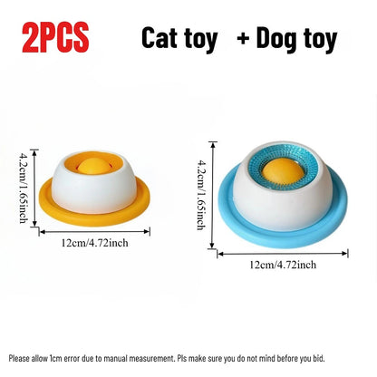 Slow Feeder Food Dispenser Lick Toys for Pets Interactive Games Puppy Training Enrichment Pet Stimulation Toys Feeding Tool