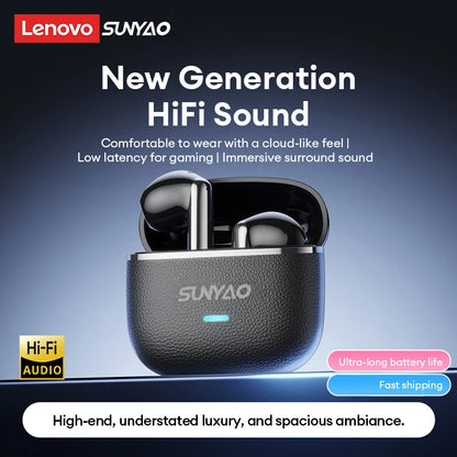Lenovo LE230 Wireless Earphones Low Latency Stable 6.0 Bluetooth Headphones HiFi Stereo Music HD Call Fashion TWS Earbuds Choice