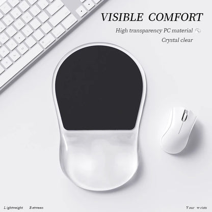 Relieve Wrist Pain Gel Mouse pad，Ergonomic Mouse Pad Wrist Support, Comfortable Mouse Pad Wrist Rest, office， Laptop, computer,